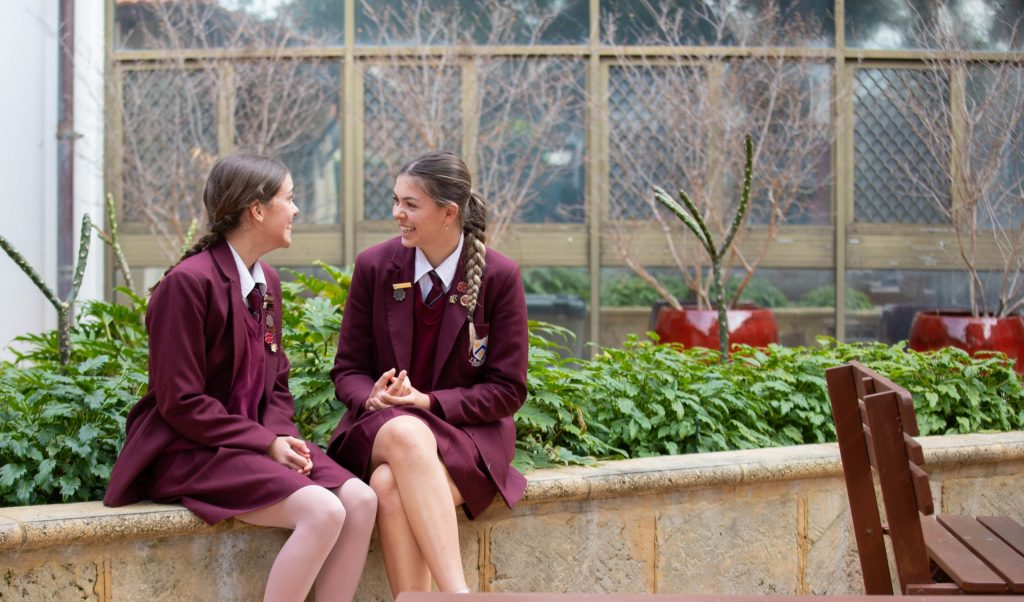 Exterior of 鶹ƵAV Anglican Girls School, a modern and safe boarding house for girls to discover their best in an idyllic setting. Boarding School In Perth. 